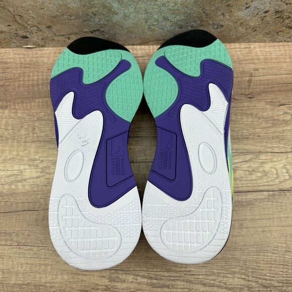 PUMA Sneakers Mens Size 12 White Multicolor RS-Fast Bulky Retro Mesh Leather Lac - Picture 7 of 8